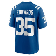 Johnathan Edwards Indianapolis Colts Team Game Jersey Royal | Nike for Sale