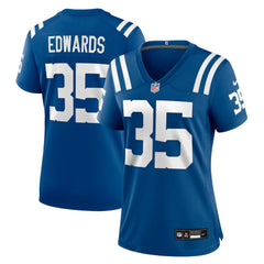 Johnathan Edwards Indianapolis Colts Women's Team Game Jersey Royal | Nike for Sale
