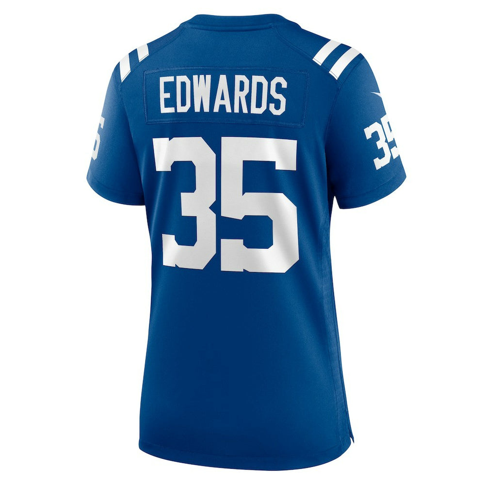 Johnathan Edwards Indianapolis Colts Women's Team Game Jersey Royal | Nike for Sale