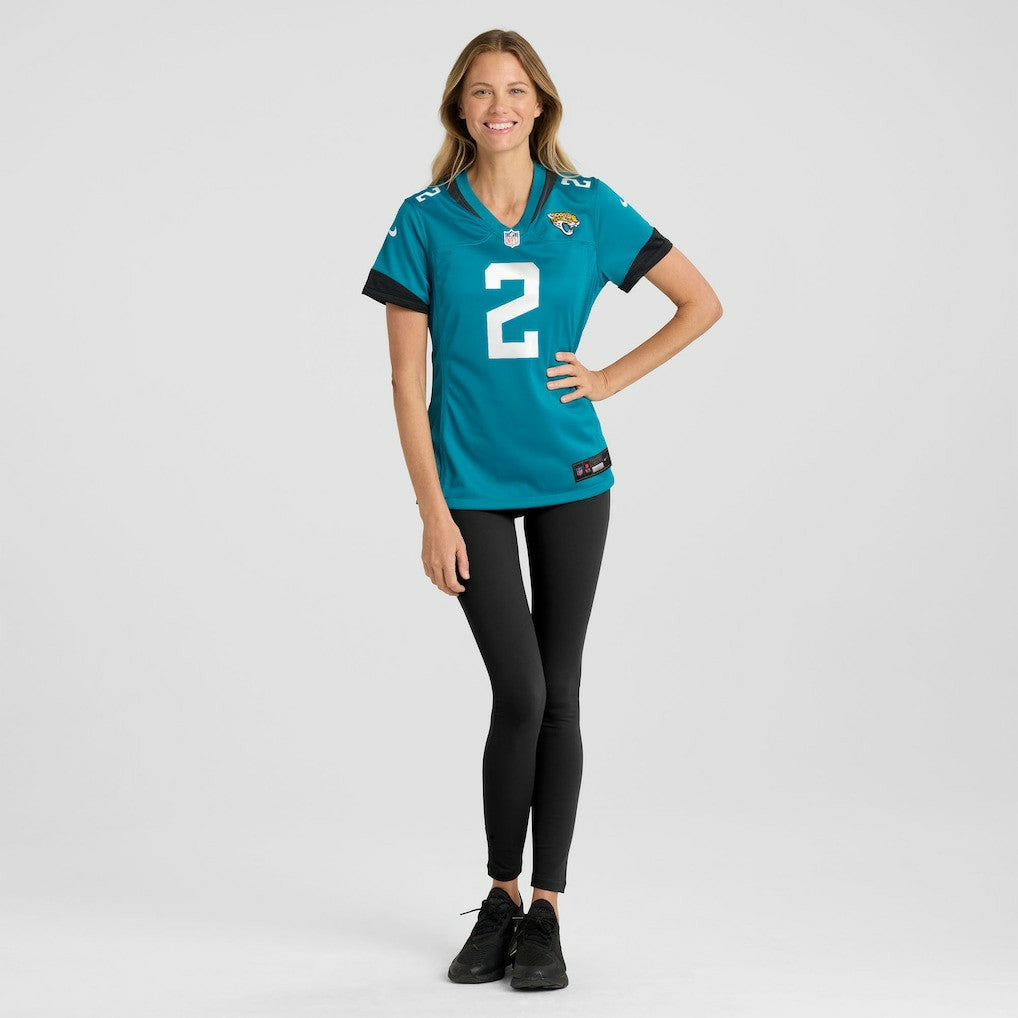 Jourdan Lewis Jacksonville Jaguars Women's Team Game Jersey Teal | Nike for Sale