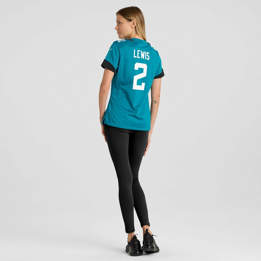 Jourdan Lewis Jacksonville Jaguars Women's Team Game Jersey Teal | Nike for Sale