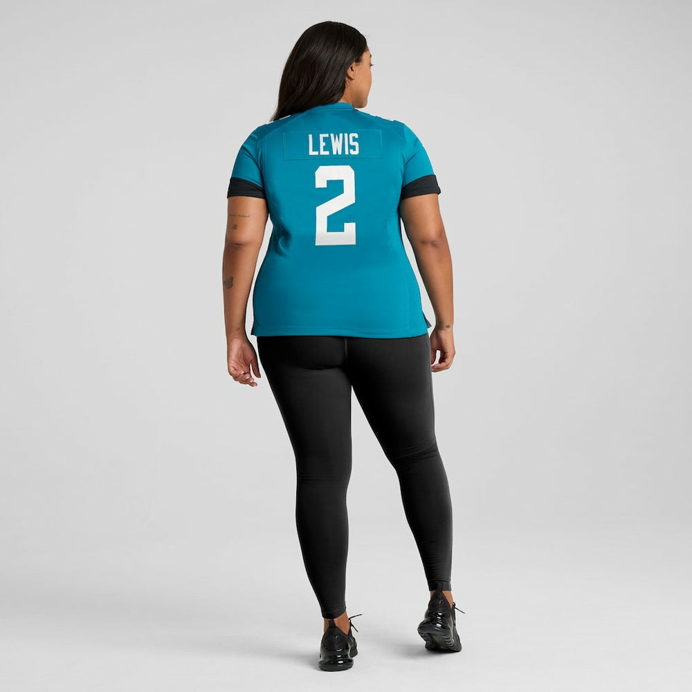 Jourdan Lewis Jacksonville Jaguars Women's Team Game Jersey Teal | Nike for Sale