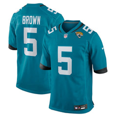 Dyami Brown Jacksonville Jaguars Team Game Jersey Teal | Nike for Sale