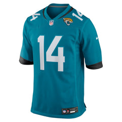 Nick Mullens Jacksonville Jaguars Team Game Jersey Teal | Nike for Sale