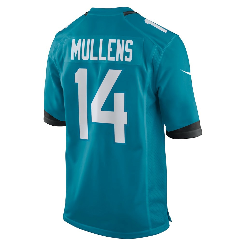 Nick Mullens Jacksonville Jaguars Team Game Jersey Teal | Nike for Sale