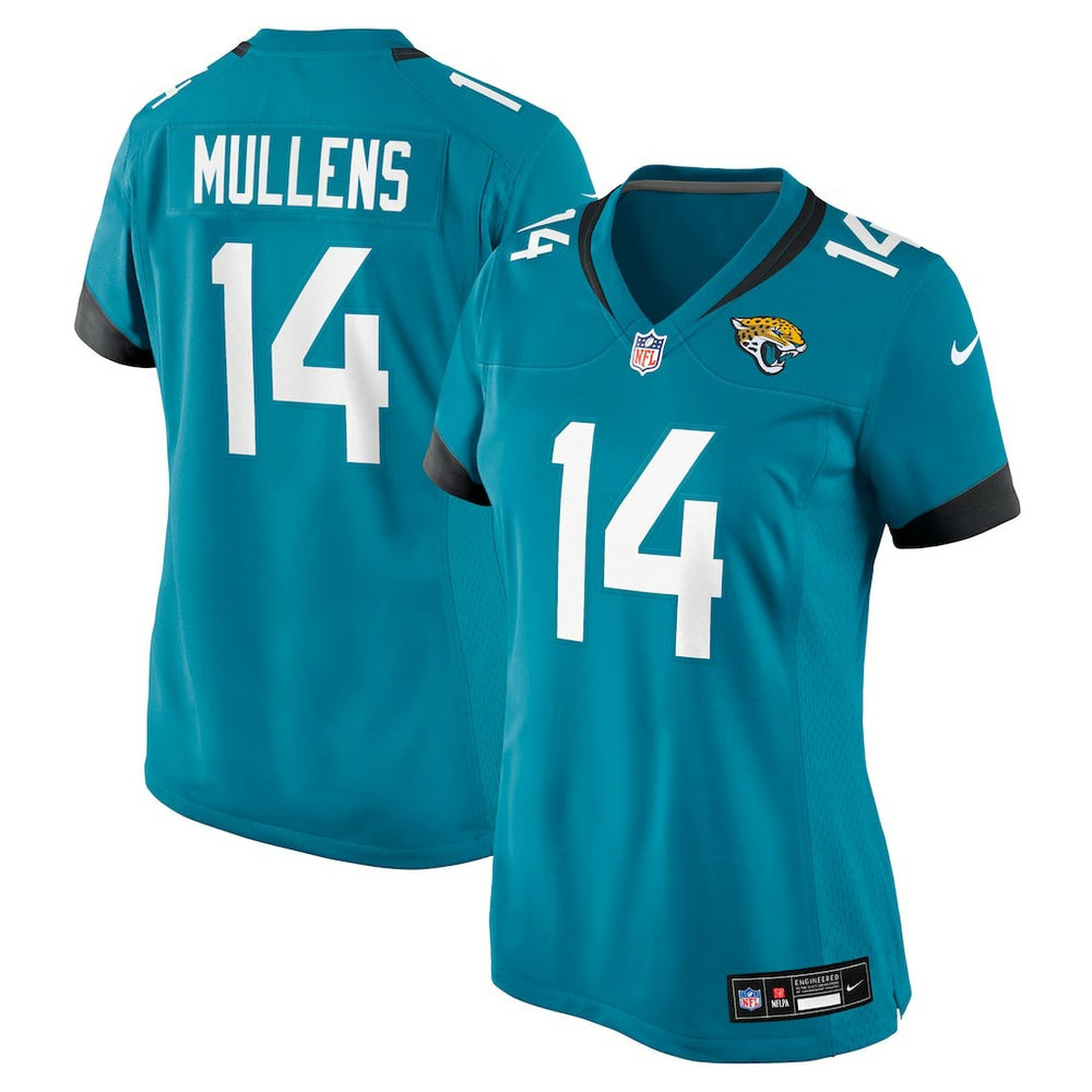Nick Mullens Jacksonville Jaguars Women's Team Game Jersey Teal | Nike for Sale