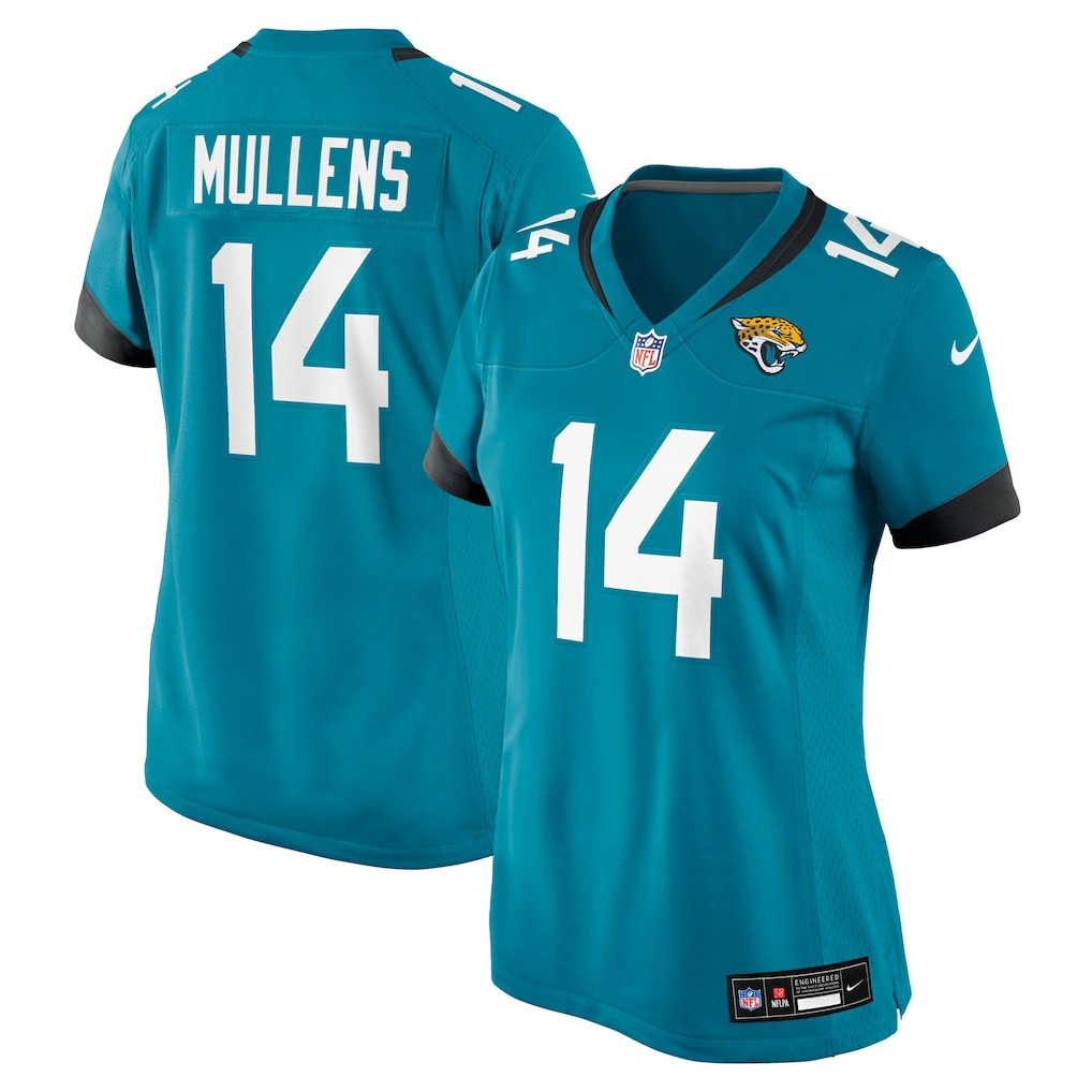 Nick Mullens Jacksonville Jaguars Women's Team Game Jersey Teal | Nike for Sale