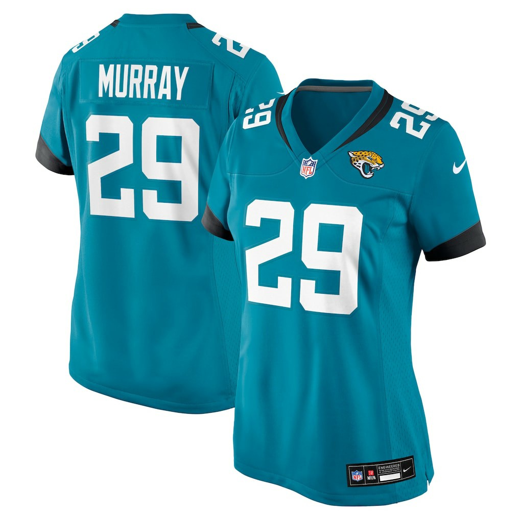 Eric Murray Jacksonville Jaguars Women's Team Game Jersey Teal | Nike for Sale