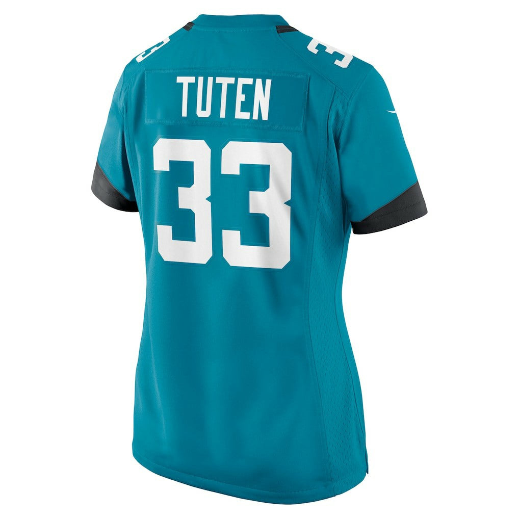Bhayshul Tuten Jacksonville Jaguars Women's Team Game Jersey Teal | Nike for Sale