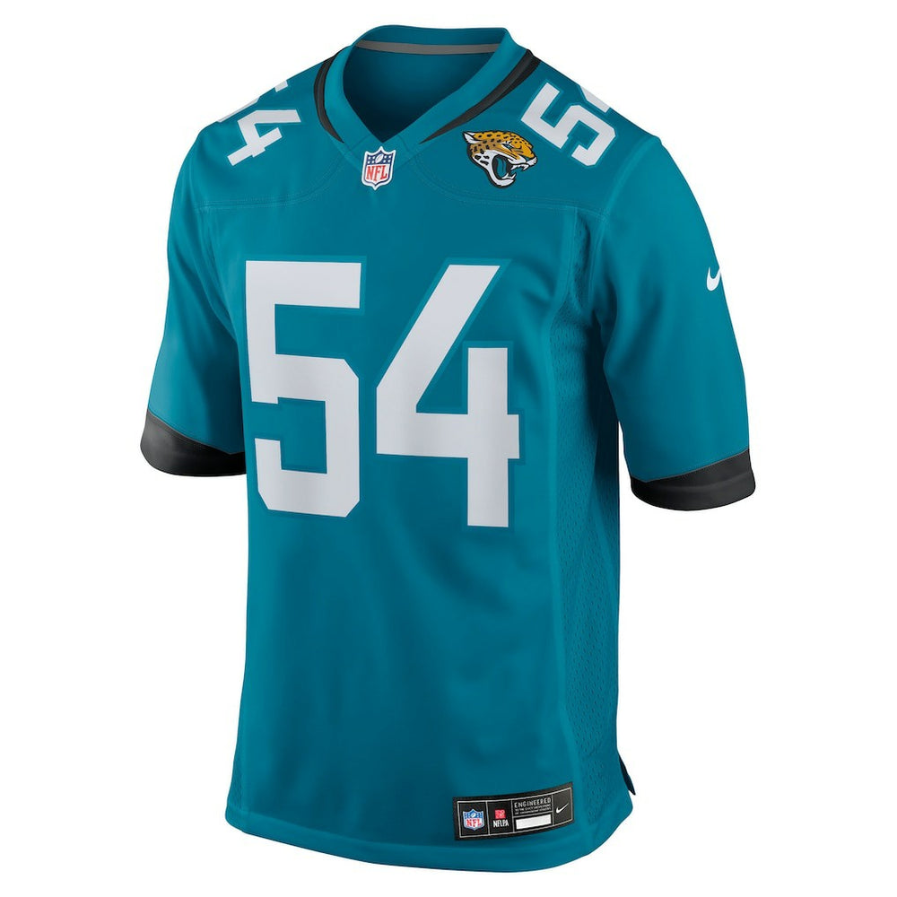 Jack Kiser Jacksonville Jaguars Team Game Jersey Teal | Nike for Sale