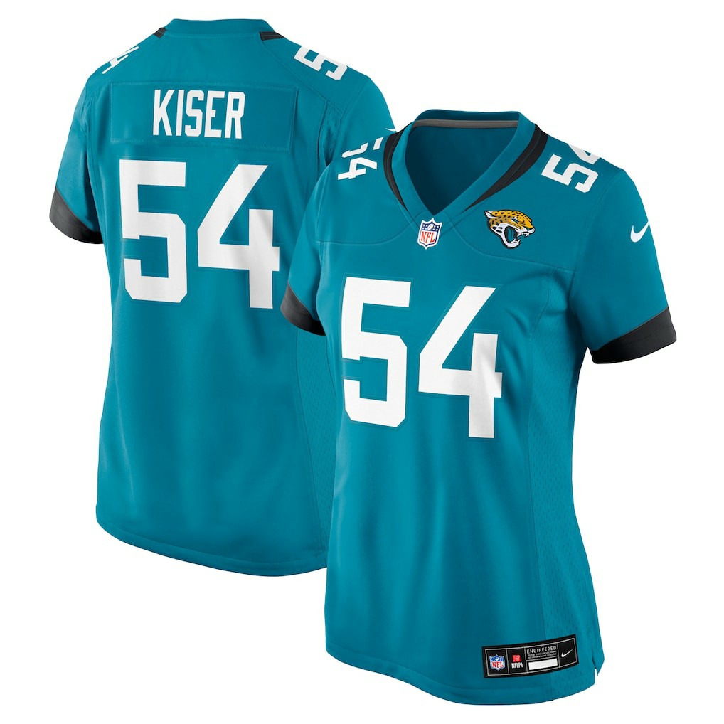 Jack Kiser Jacksonville Jaguars Women's Team Game Jersey Teal | Nike for Sale