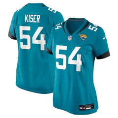 Jack Kiser Jacksonville Jaguars Women's Team Game Jersey Teal | Nike for Sale
