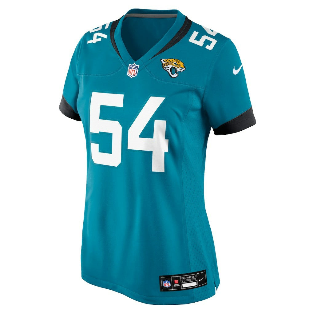 Jack Kiser Jacksonville Jaguars Women's Team Game Jersey Teal | Nike for Sale