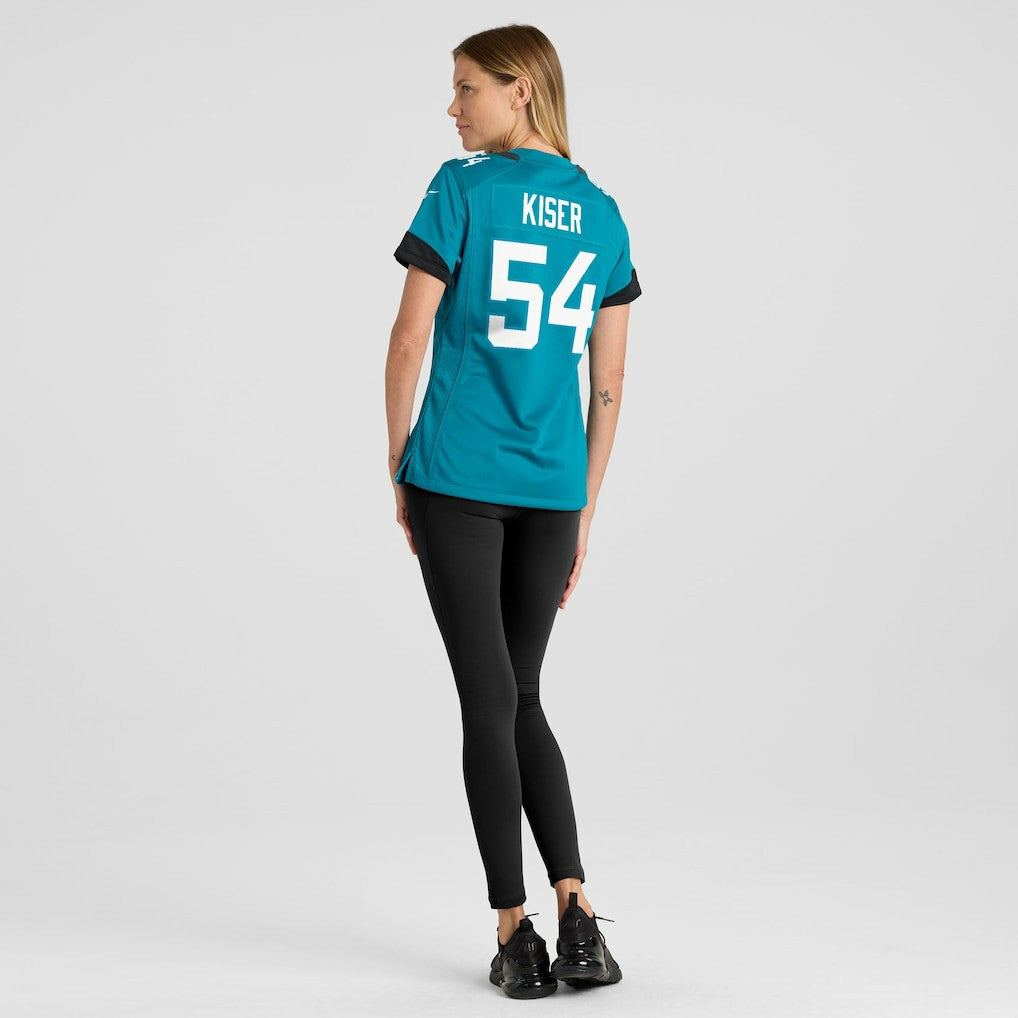 Jack Kiser Jacksonville Jaguars Women's Team Game Jersey Teal | Nike for Sale