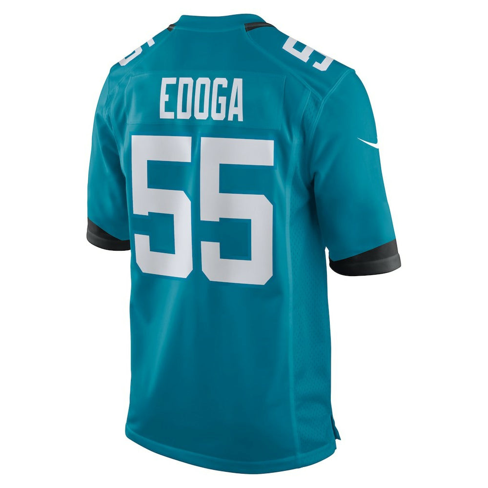 Chuma Edoga Jacksonville Jaguars Team Game Jersey Teal | Nike for Sale