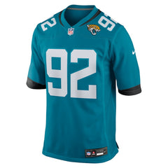 Danny Striggow Jacksonville Jaguars Team Game Jersey Teal | Nike for Sale