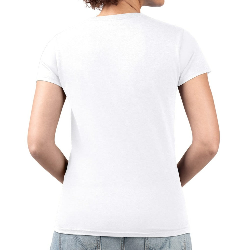 Tampa Bay Rays G-III 4Her by Carl Banks Women's Metallic Drop Lightweight V-Neck T-Shirt - MLB