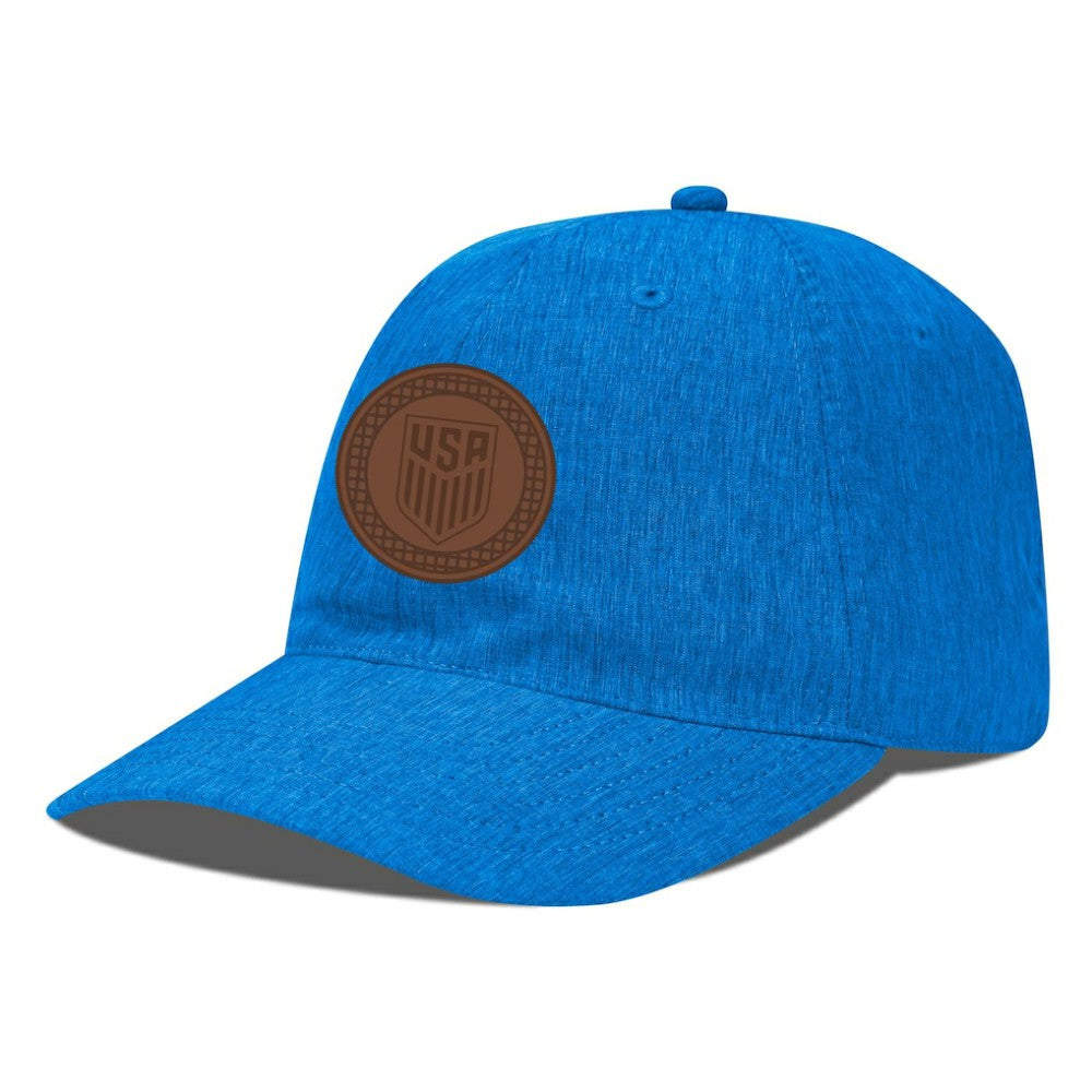 USMNT Levelwear Idol Periscope Stretch-Snap Adjustable Hat Heather Royal - FIFA World CUP