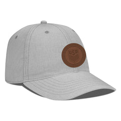 USMNT Levelwear Idol Periscope Stretch-Snap Adjustable Hat Heather Gray - FIFA World CUP