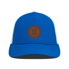 USMNT Levelwear Signal Periscope Adjustable Trucker Hat Royal/White - FIFA World CUP