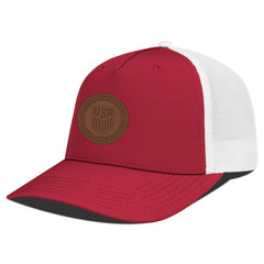 USMNT Levelwear Signal Periscope Adjustable Trucker Hat Red/White - FIFA World CUP