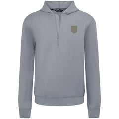 USMNT Levelwear Technic Tri-Blend Quarter-Zip Hoodie Gray - FIFA World CUP
