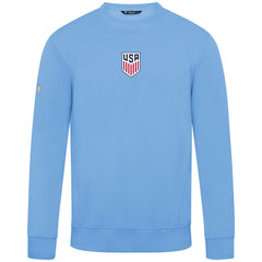 USMNT Levelwear Zane Chenille Sweatshirt Light Blue - FIFA World CUP