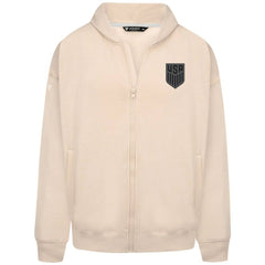 USMNT Levelwear Oversized Uphill Full-Zip Hoodie Khaki - FIFA World CUP