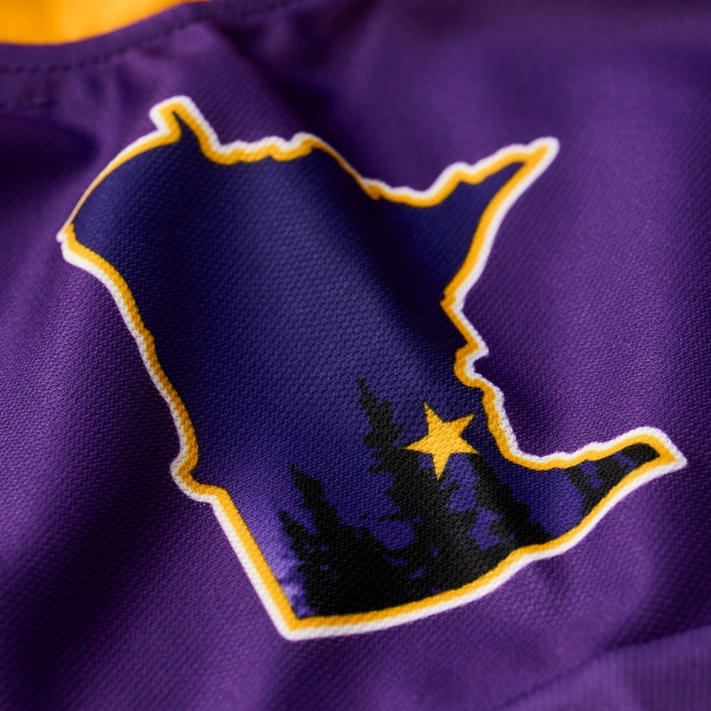 Justin Jefferson Minnesota Vikings Hockey Jersey Purple | Fanatics