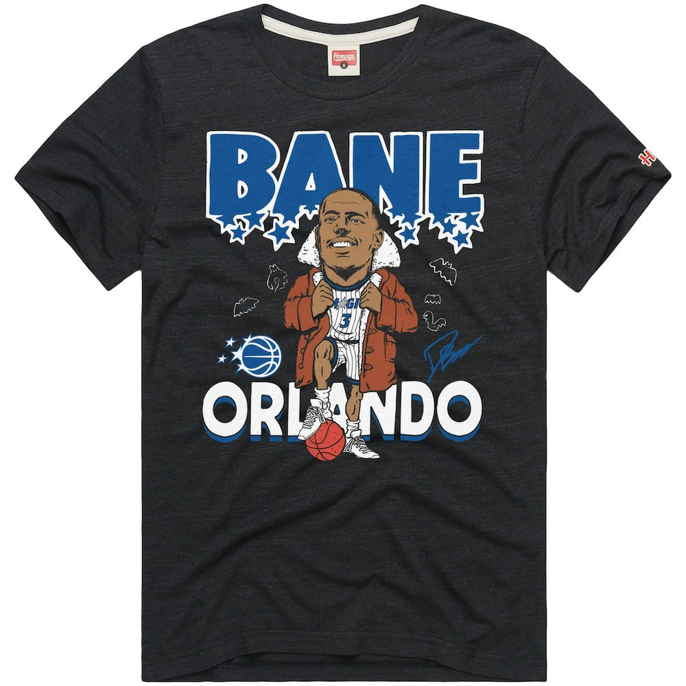 Desmond Bane Orlando Magic Homage Unisex Signature Tri-Blend T-Shirt Charcoal - NBA