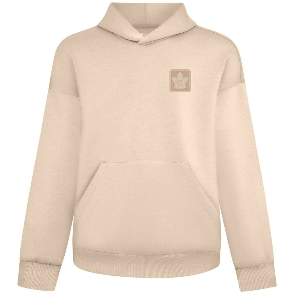 Toronto Maple Leafs Levelwear Unisex Tri-Blend Luxe Signature Hoodie - Khaki - NHL