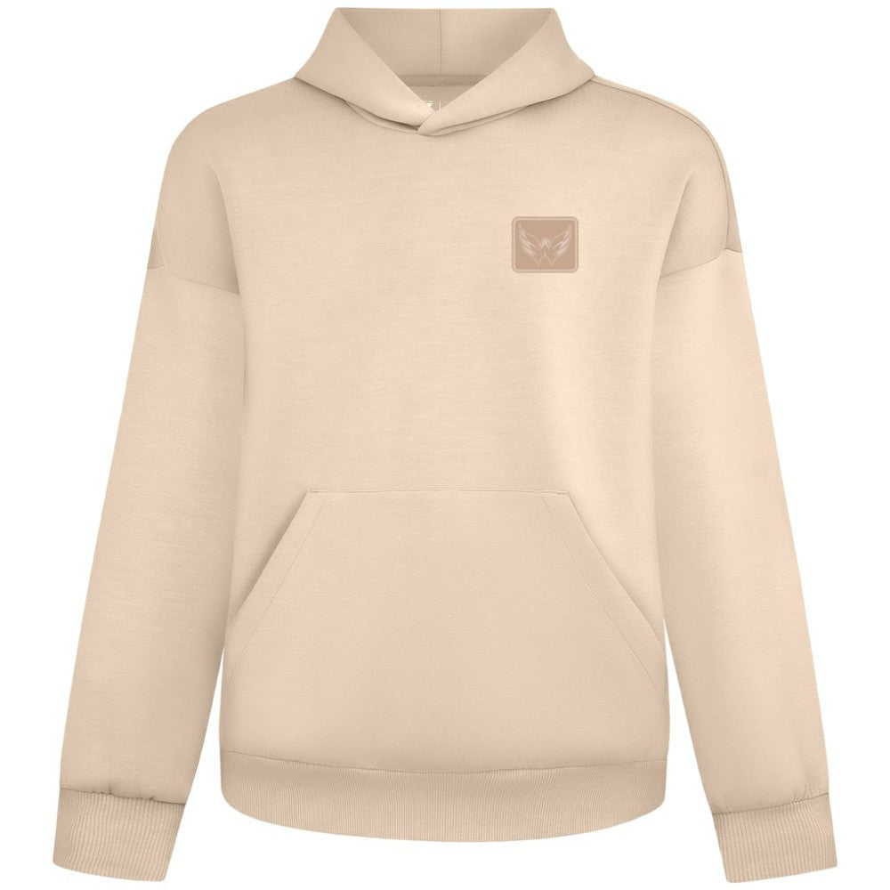 Washington Capitals Levelwear Unisex Tri-Blend Luxe Signature Hoodie - Khaki - NHL