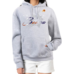 Phoenix Suns G-III 4Her by Carl Banks Women's Shadow Logo Tri-Blend Fleece Hoodie Gray - NBA