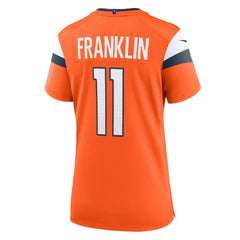 Troy Franklin Denver Broncos Women's Team Game Jersey Orange | Nike for Sale