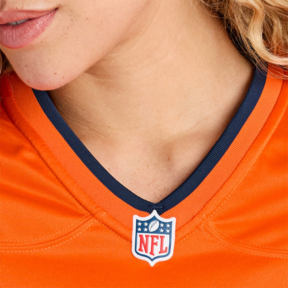 Troy Franklin Denver Broncos Women's Team Game Jersey Orange | Nike for Sale