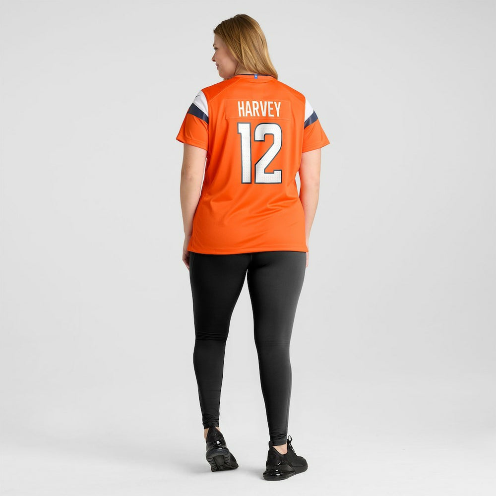 RJ Harvey Denver Broncos Women's Team Game Jersey Orange | Nike for Sale