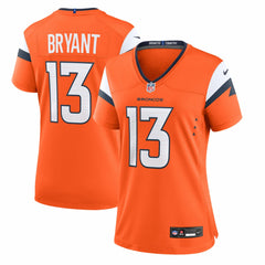 Pat Bryant Denver Broncos Women's Team Game Jersey Orange | Nike for Sale
