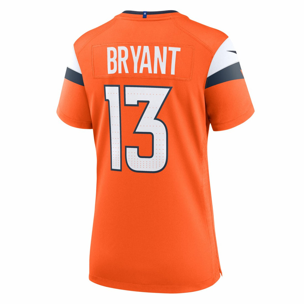 Pat Bryant Denver Broncos Women's Team Game Jersey Orange | Nike for Sale