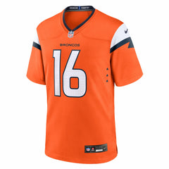 Jeremy Crawshaw Denver Broncos Team Game Jersey Orange | Nike for Sale