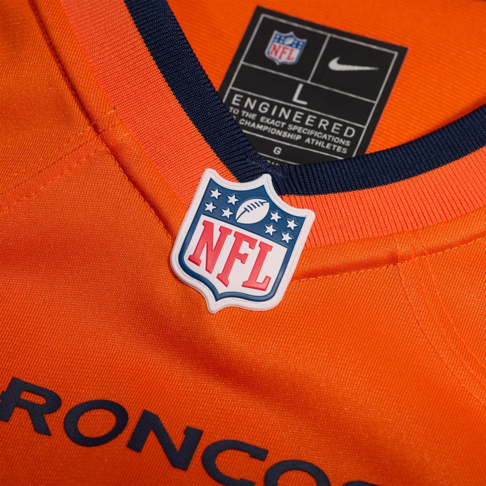 Tyler Badie Denver Broncos Team Game Jersey Orange | Nike for Sale