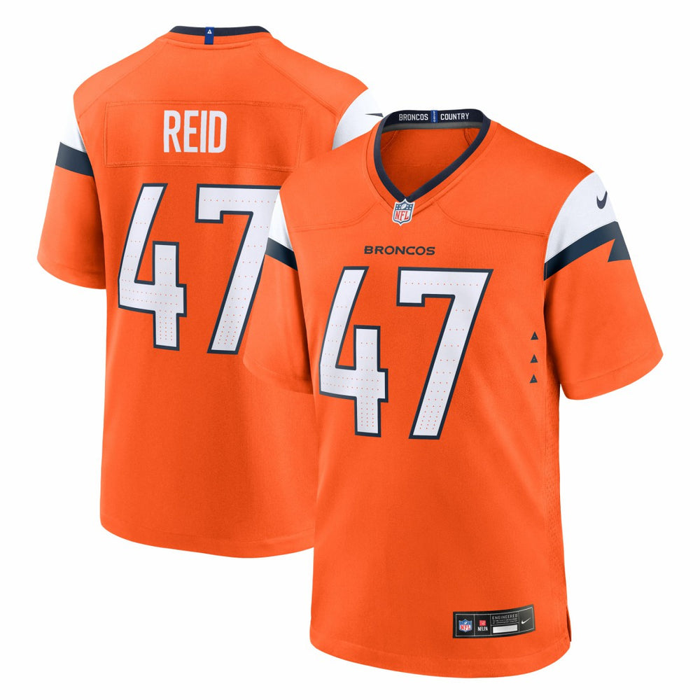 Karene Reid Denver Broncos Team Game Jersey Orange | Nike for Sale