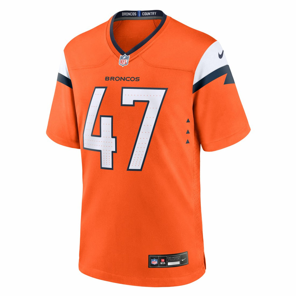 Karene Reid Denver Broncos Team Game Jersey Orange | Nike for Sale