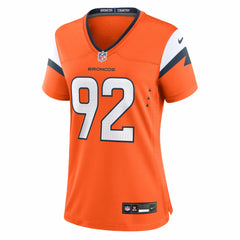 Dondrea Tillman Denver Broncos Women's Team Game Jersey Orange | Nike for Sale