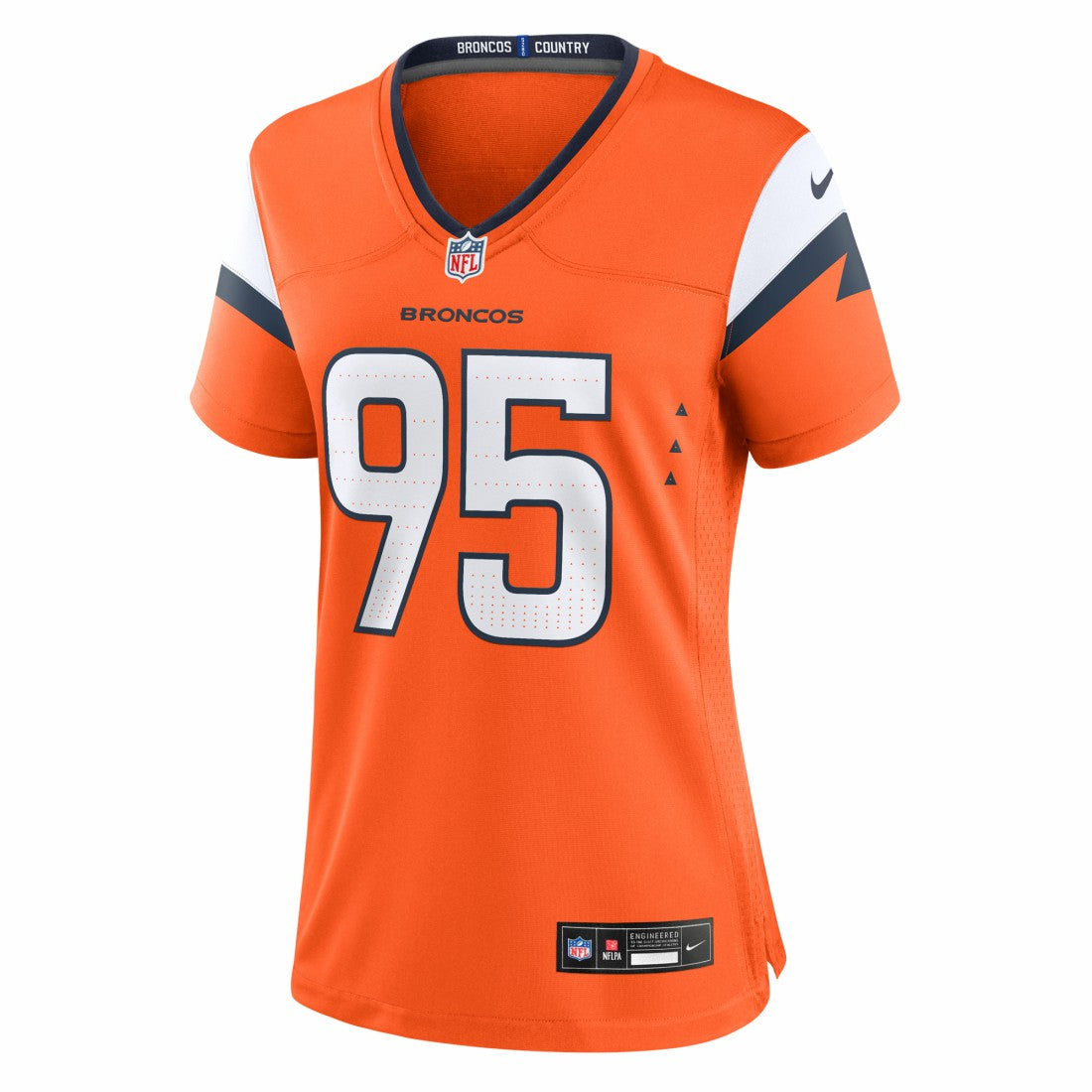 Sai'vion Jones Denver Broncos Women's Team Game Jersey Orange | Nike for Sale