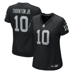 Dont'e Thornton Jr. Las Vegas Raiders Women's Team Game Jersey Black | Nike for Sale