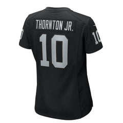 Dont'e Thornton Jr. Las Vegas Raiders Women's Team Game Jersey Black | Nike for Sale
