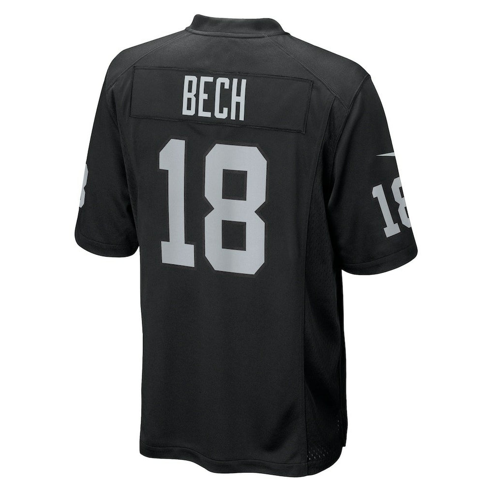Jack Bech Las Vegas Raiders Team Game Jersey Black | Nike for Sale