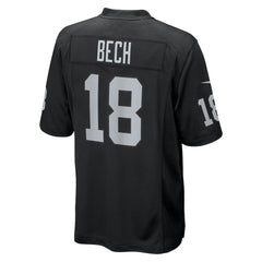 Jack Bech Las Vegas Raiders Team Game Jersey Black | Nike for Sale