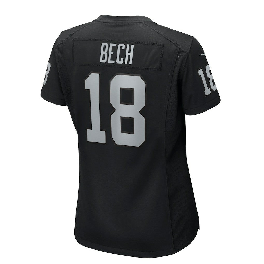 Jack Bech Las Vegas Raiders Women's Team Game Jersey Black | Nike for Sale