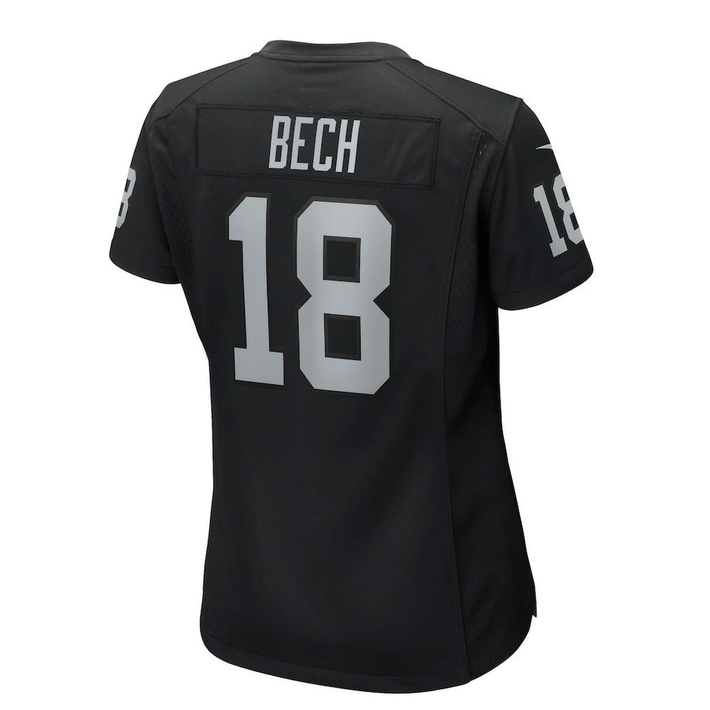 Jack Bech Las Vegas Raiders Women's Team Game Jersey Black | Nike for Sale